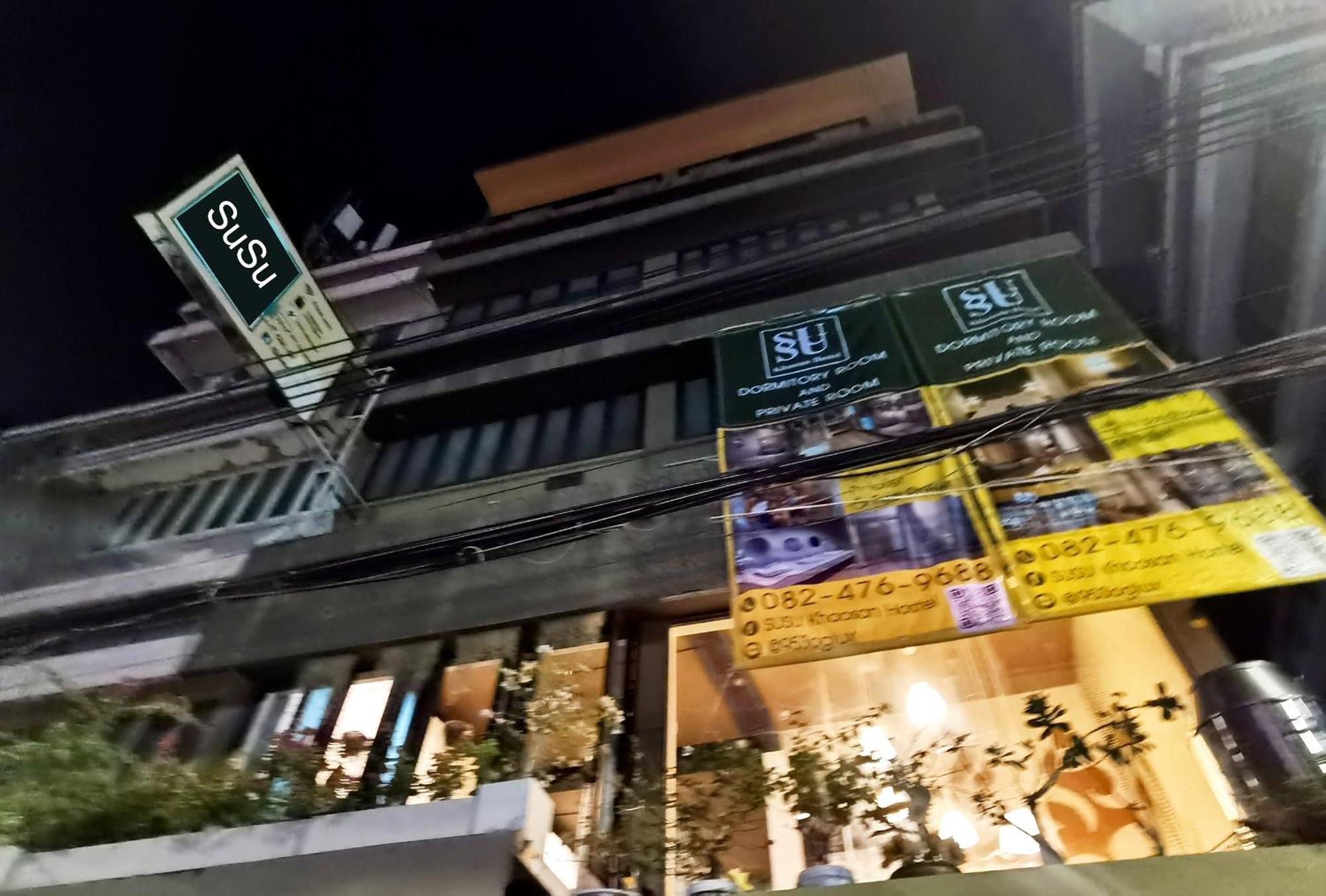 Susu Khaosan Hostel Бангкок Экстерьер фото